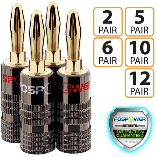 Dual screw audio gold plated - screw,
