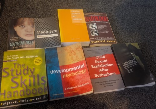 University textbook lot - university,