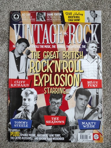 Vintage rock magazine issue - vintage,