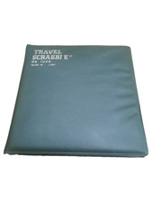 Travel Scrabble De luxe Vintage Made in England with Travel Case Spears Deluxe