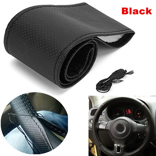 Black car steering - black, wheel