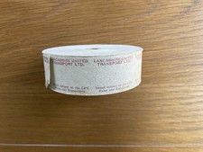 Setright Bus Ticket Roll Lancashire United Transport