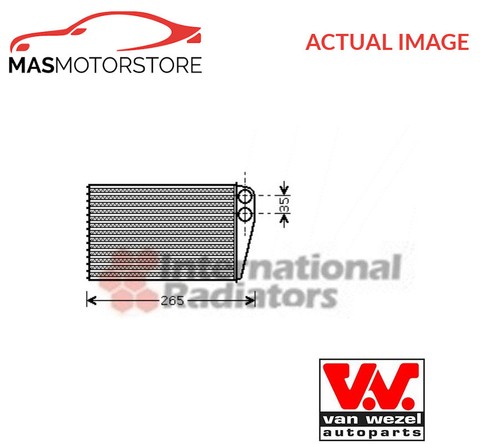 Heater radiator exchanger - heater,