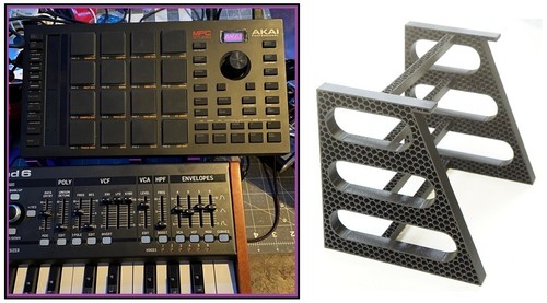 Custom angled display stand - custom,
