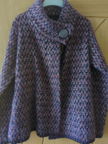 Wool polyester lilac - &,