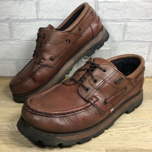 Pod deck shoes leather - deck,