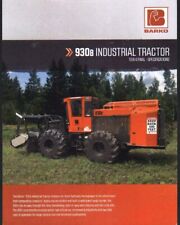 BARKO Logging Timber Forestry "930B" Industrial Tractor Mulcher Brochure Leaflet