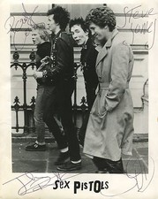 Sex Pistols Sid Vicious SIGNED