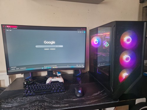 High end gaming - pc, setup