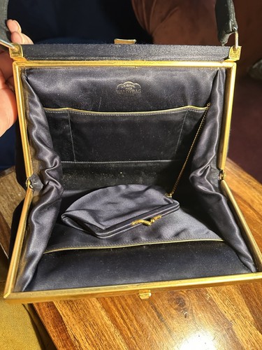 Vintage 1950s waldybag - waldybag, navy