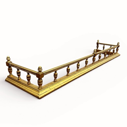 Victorian brass fireplace - victorian,