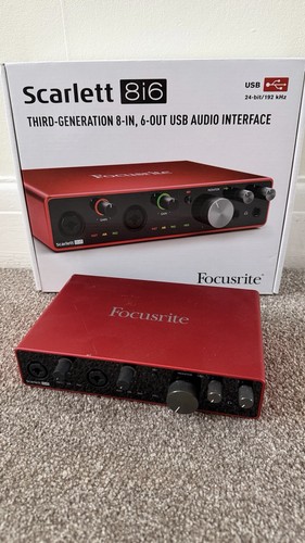 Focusrite scarlett 8i6 usb - scarlett,