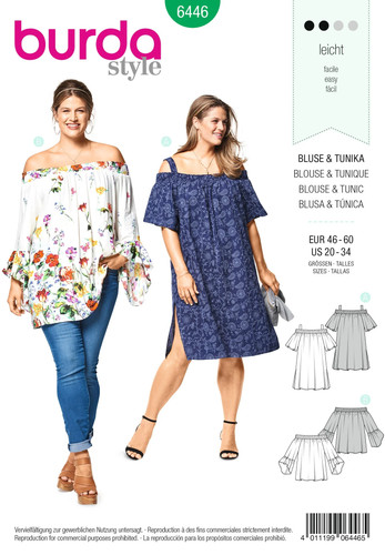 Burda style plus size - size, tops
