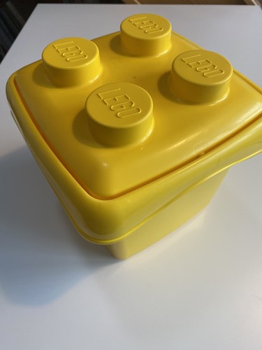 Lego yellow storage - , box