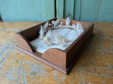 Antique Wooden Desk Filing