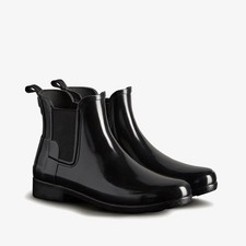 Hunter Chelsea Boots Black