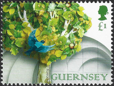 2022 Guernsey Sg 1943 Heart of