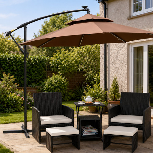 Piece rattan garden - 6,