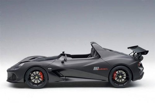 Lotus eleven matt - black, w/