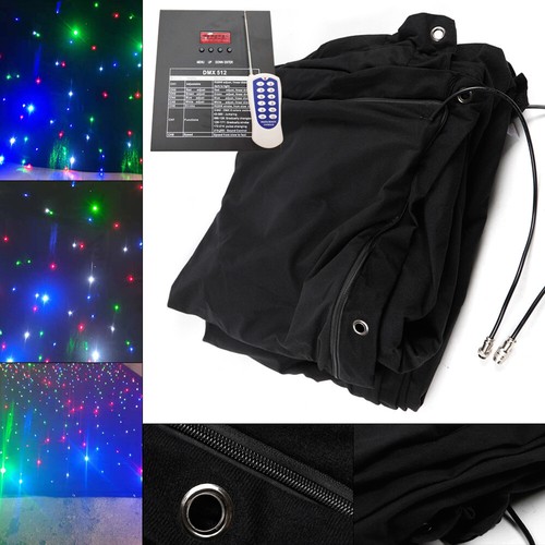10x6 5ft stage star - light, led