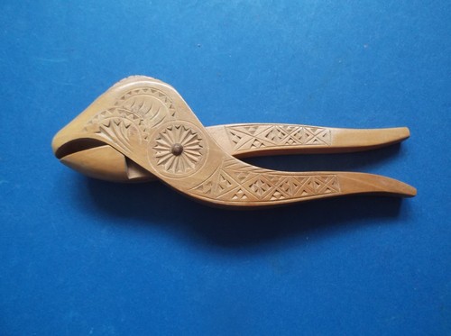 Wood treen nutcracker - treen,