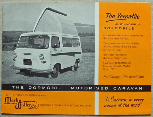 Austin morris dormobile - j4,