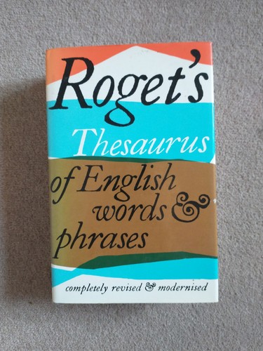 Roget thesaurus english - thesaurus,