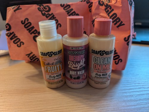 Soap glory mini body wash - soap, &