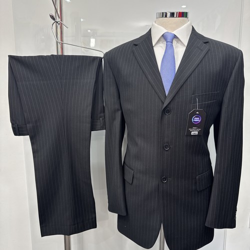 Pinstripe tailoring black - pinstripe,