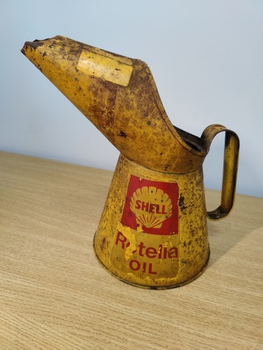 Shell rotella vintage - shell, tin