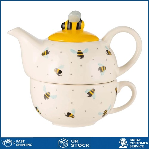 Charming bumble bee ceramic - bee,