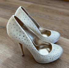 Dune London ivory satin bridal