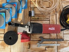 Flex Electric 110v Wet Polisher Hand Tool With 2 sets of Discs And Transformer