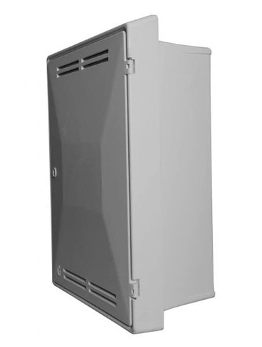 Recessed gas meter box - recessed,