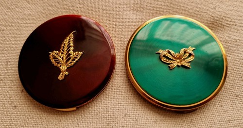 Vintage powder mirror - vintage,