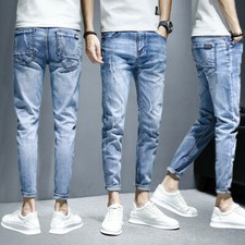 Man's Casual Denim Ripped