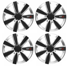 FITS FIAT ANY MODEL WHEEL TRIMS HUB CAPS PLASTIC COVERS FULL SET 14 INCH