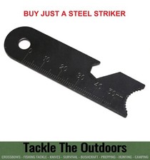 Giant Firesteel Magnesium Rod Fire Starter Flint Steel Camping Survival Lighter