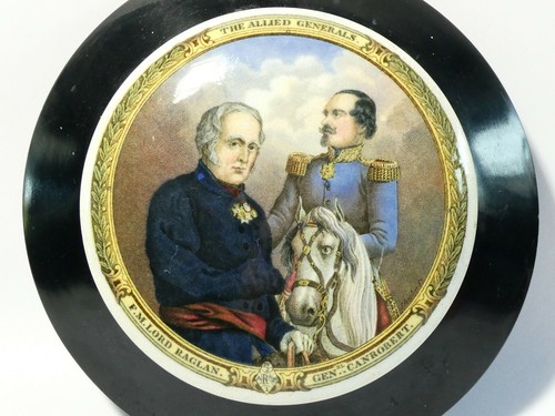 19thc framed prattware - 19thc,