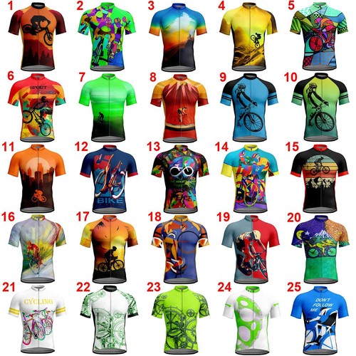 Men short sleeve cycling - short,