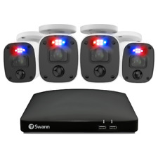 Swann DVR 4-4685 4 Channel 1TB 4x 1080MQB Audio Cam CCTV Enforcer Kit 446854MQB