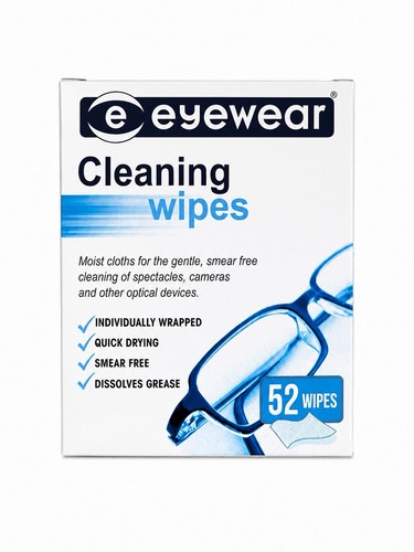 Eyewear cleaning wipes - 3x,