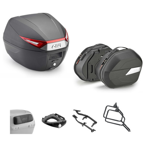 Givi trunk kit c30n bags - givi,
