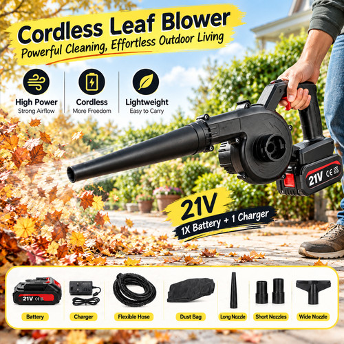 Cordless leaf blower turbo - cordless,