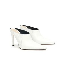 ZARA WOMAN WHITE HIGH HEEL