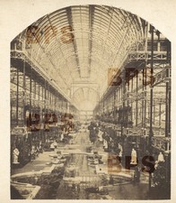 Stereoview - Crystal Palace London - Great Exhibition - 1850s