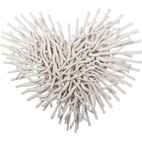 Driftwood effect heart - driftwood,
