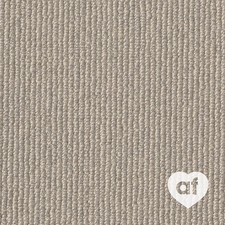 Designer Carpet Wool Rib Grey