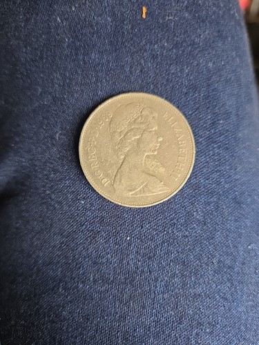 British ten pence coin issued - british,