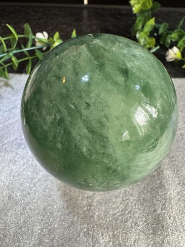 Crystal sphere green - crystal, fluorite